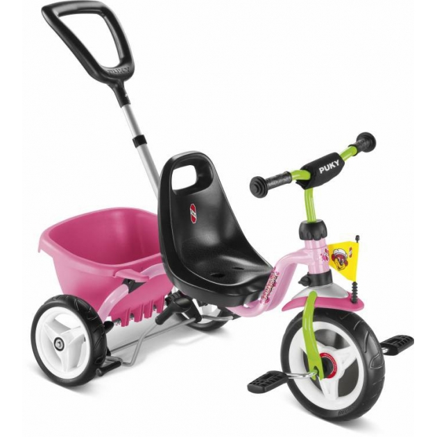 Трехколесный детский велосипед Puky CAT 1S 2225 pink kiwi
